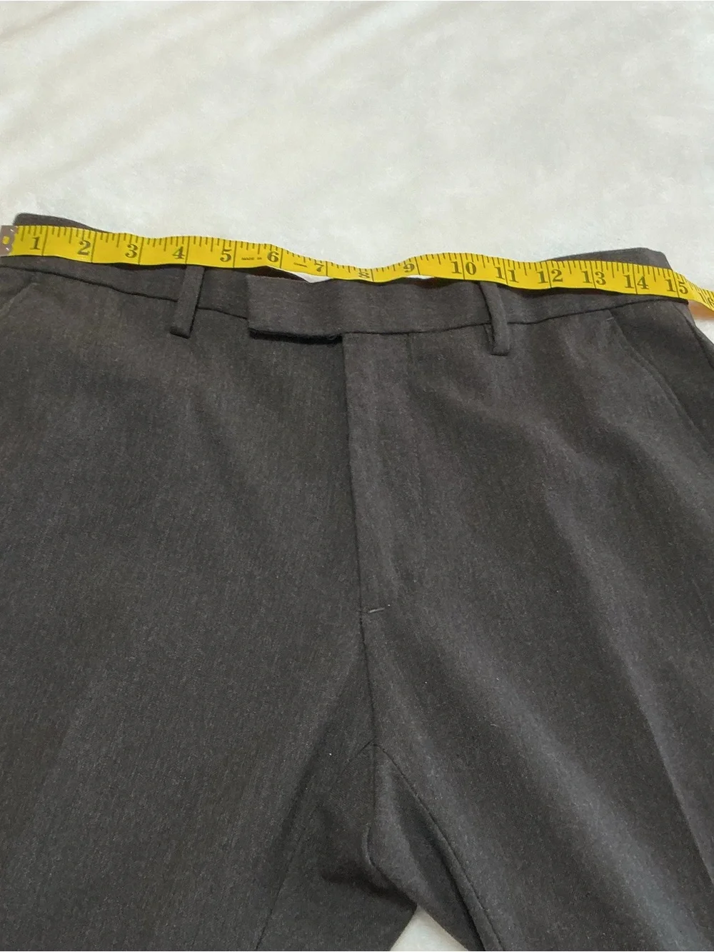 Banana Republic Wool Blend Men’s Tailored Slim Cuffed Dress Pants Brown 30x28